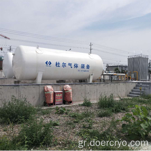 Σταθμός ξυρίσματος Peak Storage Tanks LNG